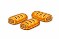 3 x Traditional Sausage Rolls